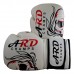 ARD® Boxing Gloves Art Leather Punch Training Sparring Kickboxing MMA Fighting- White